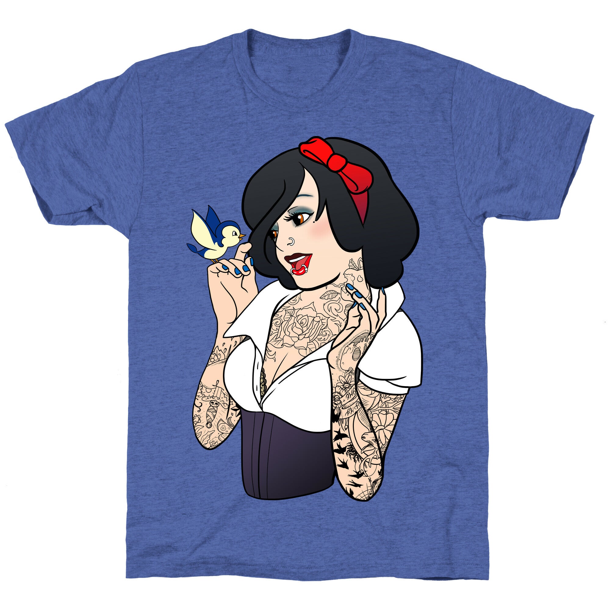 Snow Punk Princess Unisex Triblend Tee